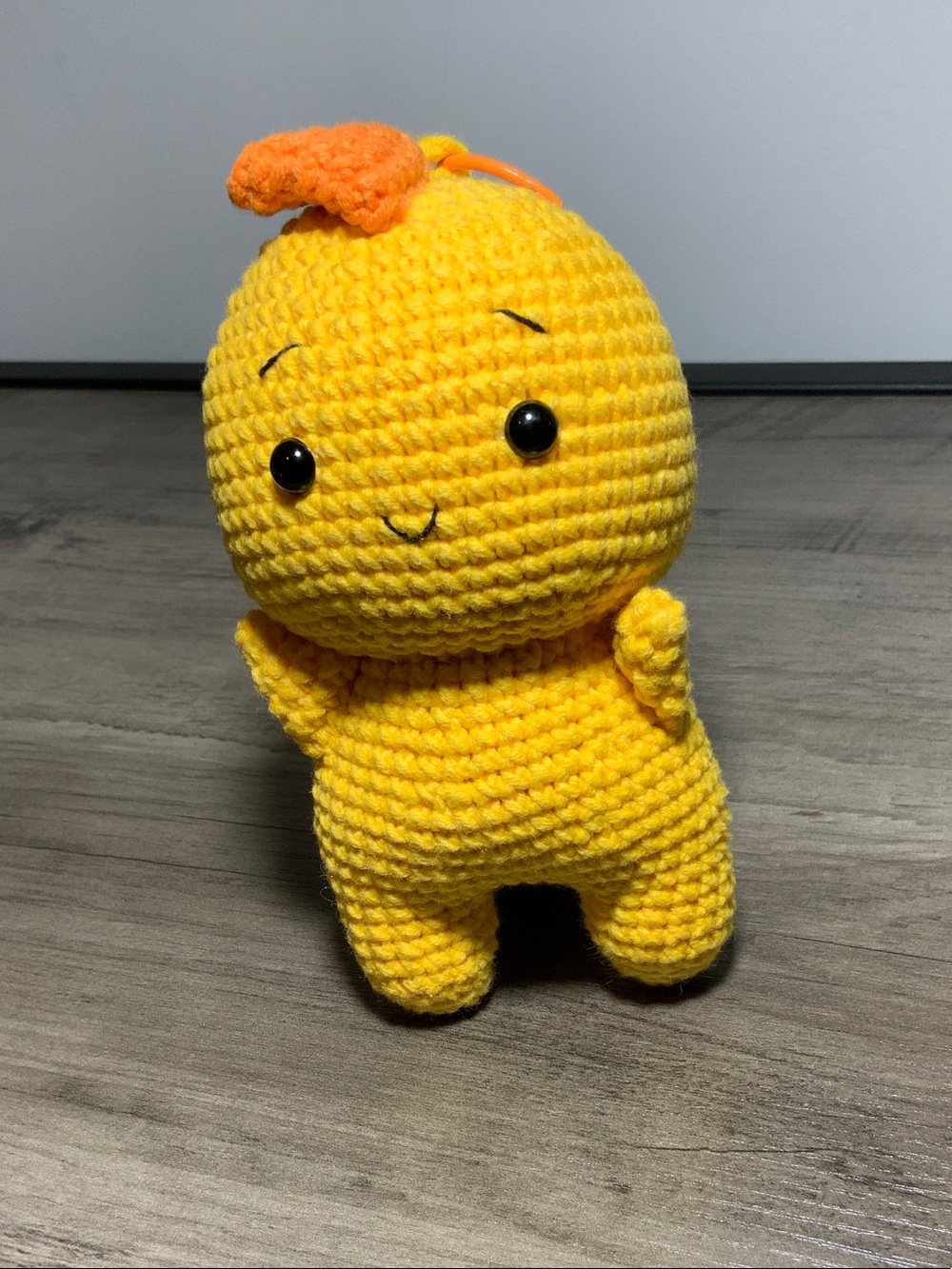 Plush Crochet Yellow Chick Plush Toy - Cute Kids Toy